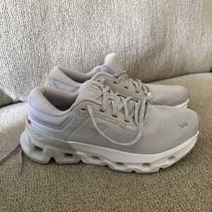 On Cloudflyer 5 Mens Size 8 Gray/White Running Gym Walking